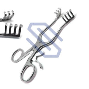 Weitlaner 5.5 pouces écarteur chirurgical manuel 3X4 émoussé en acier inoxydable Instruments vétérinaires certifié CE - Product Image 1