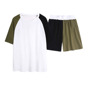 Customized Logo Women Summer Clothes Tracksuit Women Clothing <b>Sets</b> Contrast Color Shorts Loungewear <b>Set</b> Mommy and Me Short <b>Sets</b> - Product Image 3