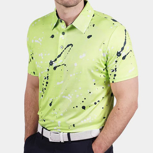 Tissu tricoté respirant et infroissable de haute qualité pour chemises homme, imprimé par sublimation personnalisée, avec logo sur mesure, vente en gros - Product Image 6