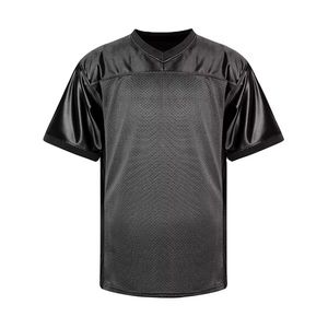 Uniforme de fútbol americano de manga corta transpirable de talla grande de alta calidad y bajo precio hecho de poliéster 100% - Product Image 5