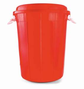 Tambor Redondo de PP con Tapa, 32L 40L 50L 60L 75L 85L 105L, Contenedor de Almacenamiento con Boca Ancha, Duradero, Suministro al por Mayor - Product Image 5