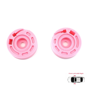 BWR5015+BWR5017 Window Regulator Repair <b>Wheel</b> <b>Pulley</b> Set Front 824802R020 813102R030 for I30 FD MK1 4/5 Door - Product Image 1