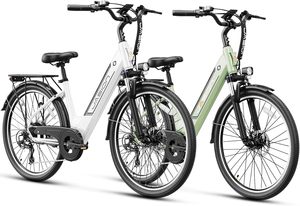 Jasion roamer ST จักรยานไฟฟ้าสำหรับผู้ใหญ่1200W มอเตอร์สูงสุด62ไมล์ & 28MPH จักรยานเสือหมอบ26'' - Product Image 2