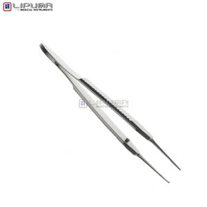 Pinzas Iris BONN con Pasador de 7.0 cm, Instrumentos Médicos Quirúrgicos Oftálmicos, Microcirugía, Manipulación de Tejidos Finos, Acero Inoxidable - Product Image 4