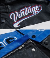 Nouvelle veste de moto en cuir OEM Varsity, broderie personnalisée, patch avant, style vintage Nascar, hiver, unisexe, fabrication artisanale