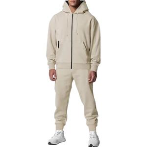 Nouvel Arrivage Survêtements Décontractés Homme – Ensemble Deux Pièces Couleur Unie Respirant Grande Taille Été avec Logo – Vente en Gros à 100 % - Product Image 3