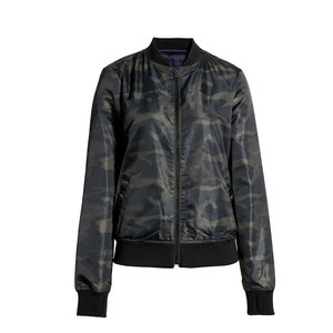 Ropa de invierno para mujer, chaqueta Bomber, ropa informal con cremallera, manga larga, transpirable, cálida, para invierno, chaquetas Bomber para mujer - Product Image 6