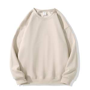 Sudadera Unisex de Franela de Algodón, Impermeable, Colores y Logotipo Personalizables, Cuello Redondo, Manga Larga, Informal para Invierno - Product Image 3