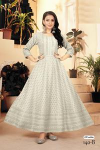 Alta calidad y hermoso vestido Anarkali hecho de tela Premium Cómodo y elegante Accesible a un precio razonable - Product Image 4