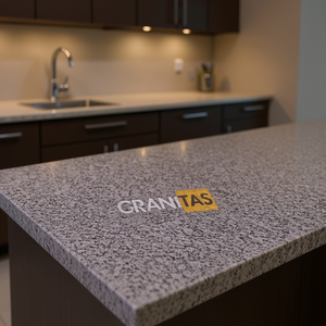 Custom Kitchen & Bathroom Vanity Tops Natural Stone Countertops Carrara Calacata <b>Granite</b> Prefab Cut Sizes for Hotels Projects - Product Image 3