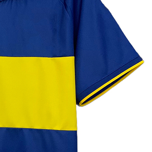 เสื้อฟุตบอลผ้าโพลีเอสเตอร์100% แบบแห้งเร็วเสื้อฟุตบอลระบายอากาศได้ดีเสื้อฟุตบอลแบบปรับแต่งโลโก้ได้ตามต้องการ - Product Image 6