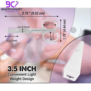 Ciseaux à cuticules de qualité supérieure Highland 2026 à lame incurvée et facile à utiliser, en acier inoxydable - Product Image 4