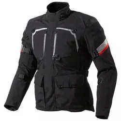 Chaqueta de motociclista para hombre, chaqueta impermeable de motociclista textil con protección blindada CE - Product Image 5
