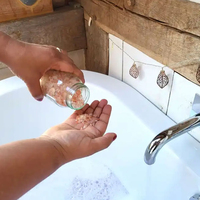 Sel de Bain Rose de l'Himalaya de Qualité Supérieure, Thérapie Musculaire, Granulométrie Grossière, 84 Oligo-éléments, Certifié HACCP/ISO, Sac en Vrac Personnalisable
