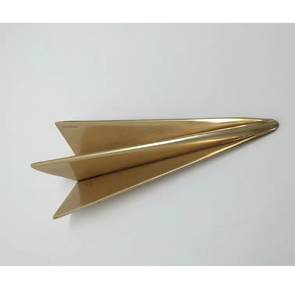 Nuevo pisapapeles de metal multifunción ecológico con acabado dorado, perfecto para la decoración de la mesa de la oficina o el estudio. - Product Image 1