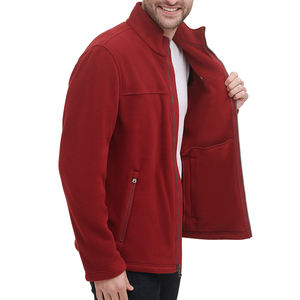 Chaqueta de lana suelta polar de invierno, ropa de calle para exteriores, chaqueta de lana de gran tamaño para hombre, chaquetas bomber con logotipo personalizado - Product Image 6