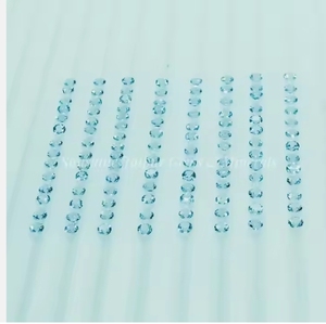 Vente en gros de topaze bleu ciel naturelle taillée brillant de 2.75mm pierre précieuse à facettes de haute qualité certifiée IGI-par pièce - Product Image 4