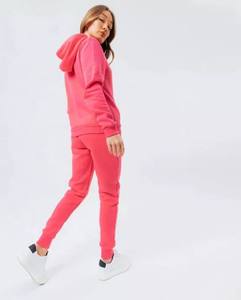 Survêtements à sublimation OEM pour femmes Superbes survêtements pour femmes à la mode pour femmes Sweat à capuche zippé et pantalon avec logo personnalisé 2 vêtements - Product Image 3