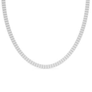 Chaînes en argent sterling 925 de qualité supérieure pour hommes et garçons, plaquées or 14K/18K, styles religieux vintage, diamant taille princesse - Product Image 1