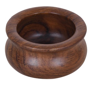 Cuenco de madera de Acacia Natural pura 100%, cuenco caliente de madera para frutas y ensaladas, cuenco para servir de alta calidad, tendencia para hotel y restaurante - Product Image 3