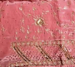 Designer moderne non cousu brodé à la main beau fond Chionan costumes de travail indien mode avant fêtes de style traditionnel - Product Image 4