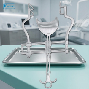 Ensemble d'opératoires gynécologiques Balfour, instrument chirurgical manuel certifié CE Classe I pour la chirurgie gynécologique - Product Image 2
