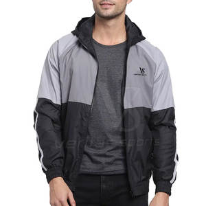 Meilleure qualité Nouveau design Veste coupe-vent imperméable pour hommes Vente à chaud Veste coupe-vent grande taille pour hommes 2025 - Product Image 1