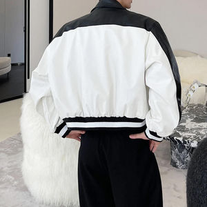 แจ็กเก็ตกันลมสำหรับผู้หญิงเสื้อแจ็กเก็ตเบสบอลทีมตัวแทนออกแบบได้ตามต้องการสำหรับฤดูหนาว - Product Image 6