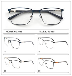 Yeni tapınaklar büyük boy çerçeveleri tasarım iş adamı için gözlük çerçeveleri son erkekler gözlük çerçeveleri - Product Image 6