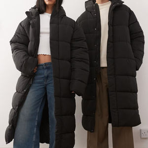 Vêtements décontractés de haute qualité à prix d'usine, veste longue unisexe OEM, prix de gros, logo personnalisé, nouvelle veste d'hiver imperméable pour femmes - Product Image 2