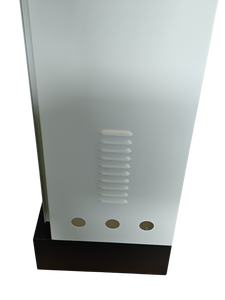 Caja eléctrica de chapa metálica IP55 con rejillas de ventilación cortadas con láser de acceso de cable y soporte de montaje para protección de equipos - Product Image 4