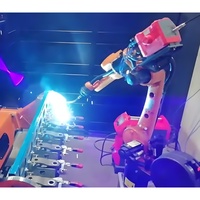 Bras robotisé industriel KUKA KR 25 R3100-2 à 6 axes, charge utile de 25 kg, portée de 3100 mm, moteur et boîte de vitesses, pour poste de travail de soudage à l'arc automatisé