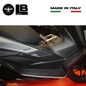 Adesivi Protettivi Laterali 3D Boomerang Compatibili per Honda Forza 350 2022-2025 - Product Image 4