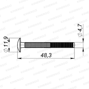 Remache RVRE03-100 para Renault / Peugeot DP0 y AL4, modelo anterior - Product Image 2