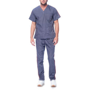 Conjuntos de uniformes hospitalarios para hombres de etiqueta privada Trajes personalizables para médicos Conjuntos de uniformes médicos POR BS 2026 - Product Image 1