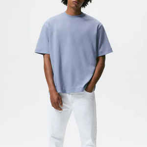 T-shirts pour hommes Hauts décontractés confortables à manches longues et à col en O Vêtements en jersey à motif solide - Product Image 5