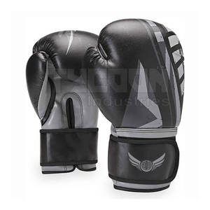 Gants de boxe professionnels sur mesure Gants de boxe en cuir PU Gants de boxe d'entraînement au combat - Product Image 6