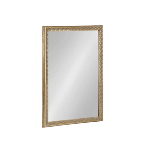 Best Quality Simple Design Aluminum Decorative <b>Mirror</b> <b>Wall</b> Hanging <b>Bathroom</b> Metal <b>Mirror</b> Gold Color - Product Image 1