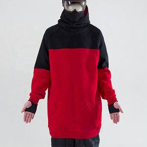 Tela de lana de algodón para hombre, alta calidad, peso pesado De Esquí snowboard sudaderas con capucha de invierno - Product Image 3