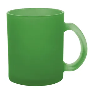 Mug en verre givré personnalisé Forsa, articles promotionnels personnalisables - Product Image 3