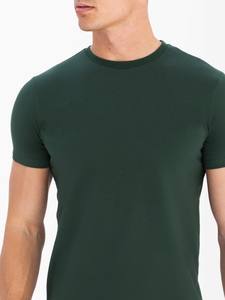 Nuevo diseño de manga corta suave OEM verano Streetwear Jogger hombres camiseta logotipo personalizado alta calidad ajustado camisetas de los hombres - Product Image 2