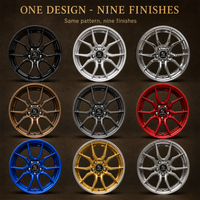 Jantes forgées en 3 parties Gold V-Split 19x9.5 5x120 ET30mm 6061 T6, jantes profondes personnalisées pour Audi
