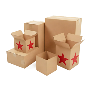 Cajas de Envío de Cartón Corrugado Reciclado con Impresión de Logotipo Personalizado, Laminación Mate y Relieve para Regalos y Manualidades - Product Image 4