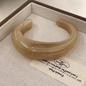 กำไลข้อมืออะคริลิคเรซินแบบเกาหลีสำหรับผู้หญิงกำไลข้อมือสีสันสวยงามเครื่องประดับขายส่งของขวัญ - Product Image 4