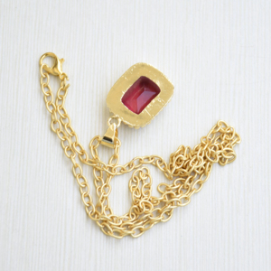 Ensemble de pendentifs plaqués or, faits à la main, bijoux de mode pour femmes, vente en gros, export en vrac - Product Image 3