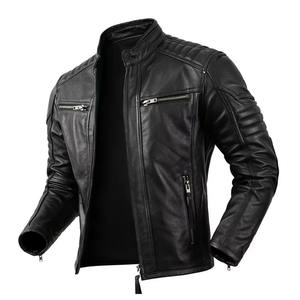 Chaqueta de cuero de moda para hombre, chaqueta de cuero personalizada, chaquetas personalizadas Unisex de invierno transpirables, personalizadas - Product Image 1