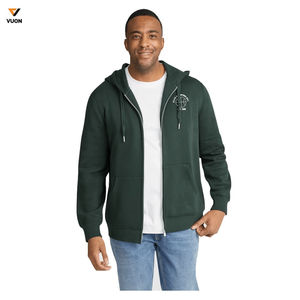 OEM 2025 Fabricante Oversize Blank Heavyweight Zip up Hoodie 400gsm French Terry Logotipo bordado Sudaderas con capucha hechas a medida - Product Image 5