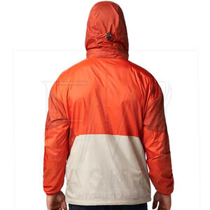 Chaqueta cortavientos de alta calidad para hombre de estilo de moda para chaqueta cortavientos cómoda de Color personalizado - Product Image 3