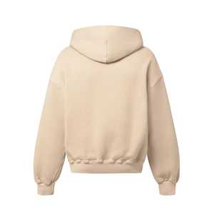 Sweat-shirts à fermeture éclair pour hommes de qualité supérieure, 100% coton molletonné, écologiques, logo personnalisé, impression numérique, broderie, streetwear élégant - Product Image 3