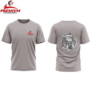 Camiseta Vintage Personalizada con Lavado Ácido, 100% Algodón, Gruesa, Talla Grande, Impresión DTG para Hombre - Product Image 1